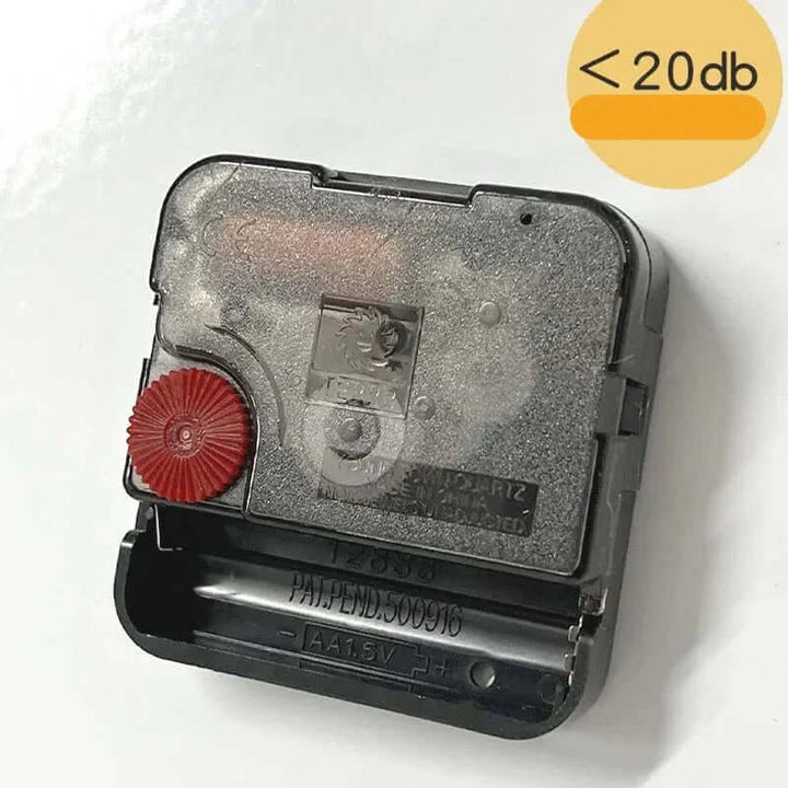 Zweiseitige Quadratische Wanduhr mit Beleuchtung