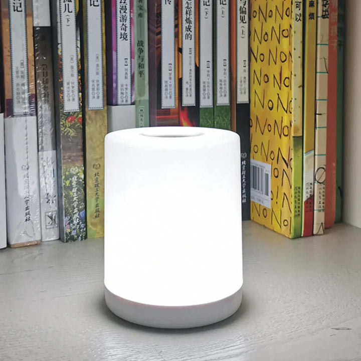 Dimmbare LED Tischleuchte mit USB - wiederaufladbar