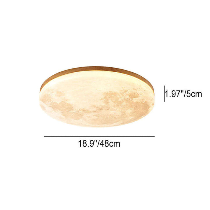 Mondförmige LED Deckenleuchte