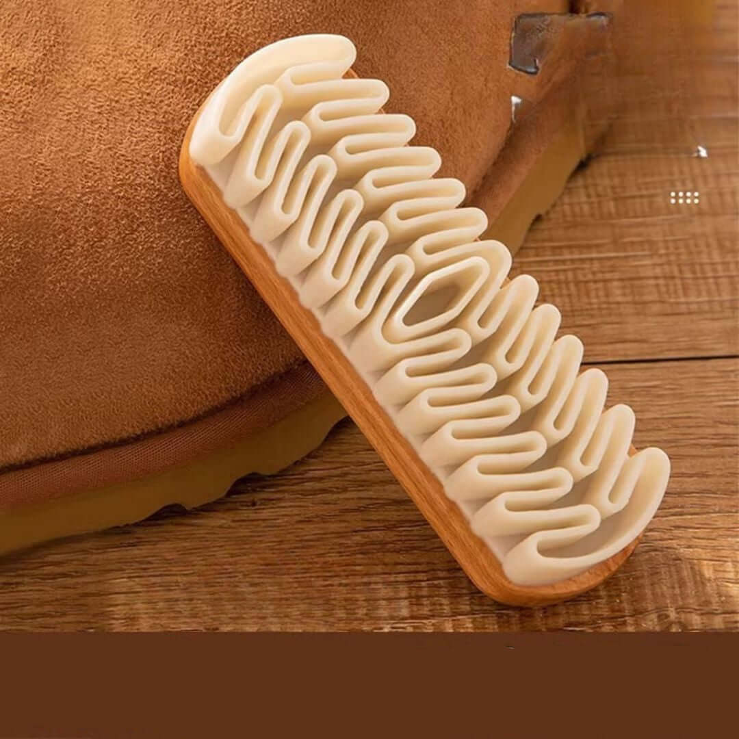 Schuhbürste aus Gummi - Schonende Reinigung für alle Schuhe