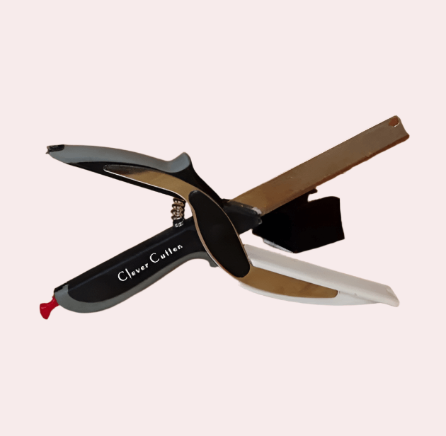 2-in-1 Küchenhelfer - Messer & Schneidebrett