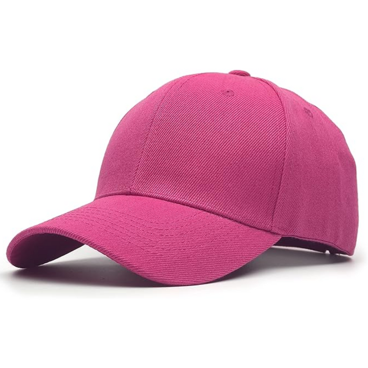 Sun protection baseball cap, sustainable & adjustable, perfect unisex headwear for active outdoor use.