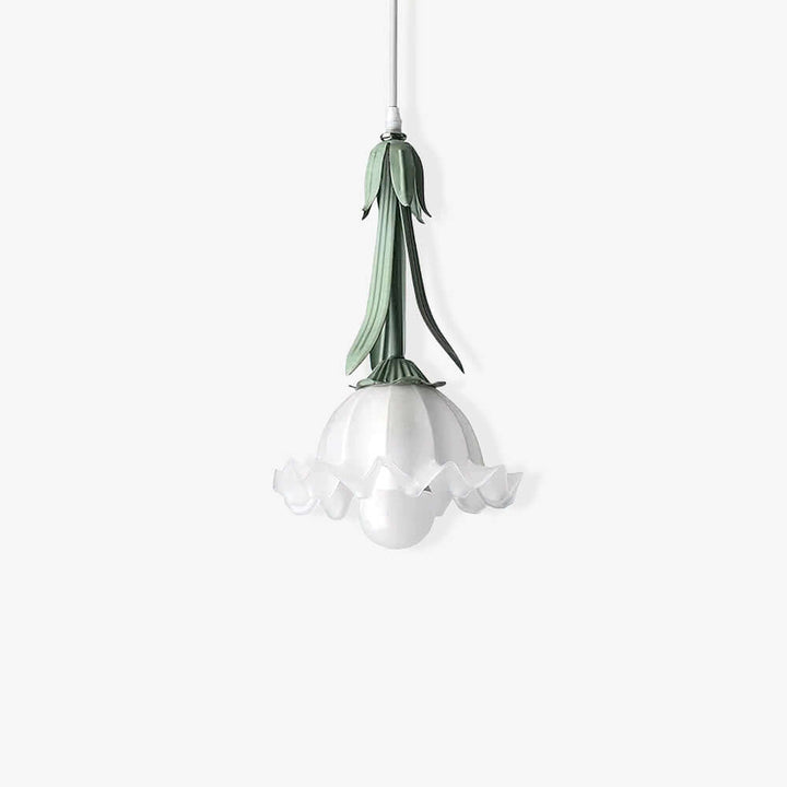 Blumen-Pendelleuchte - Elegant