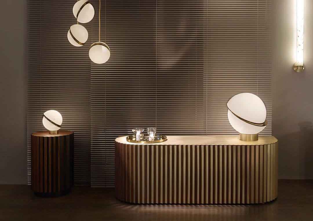 Mondförmige Pendelleuchte Modernes Design