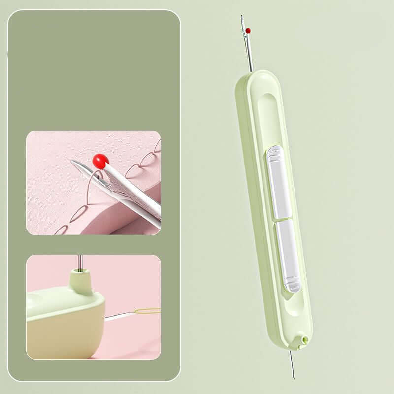 2in1 Nadel-Einfädelhilfe - Einfach & Schnell