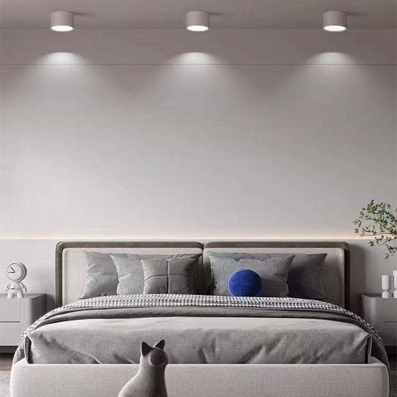 Moderne LED Deckenleuchte, Morandi Stil