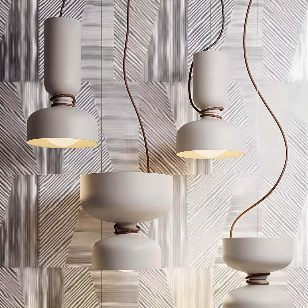 Geometrische LED Pendelleuchte Modernes Design