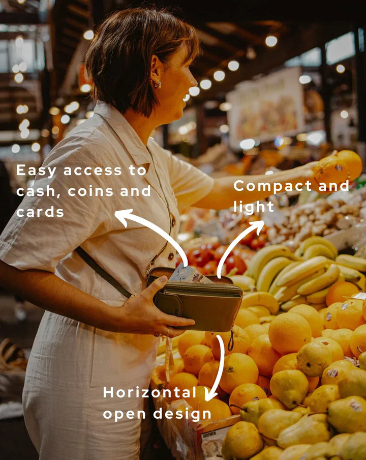 Elegante Lendentasche für Damen in klassischem Design, vielseitig kombinierbar, erhältlich in vielen Farben.