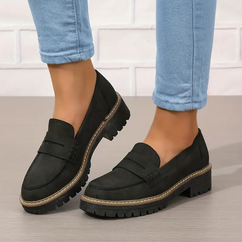 Elegante orthopädische Slipper für Damen & Herren, aus Leder, rutschfest, gepolsterte Sohle, Komfort und Halt, beige.