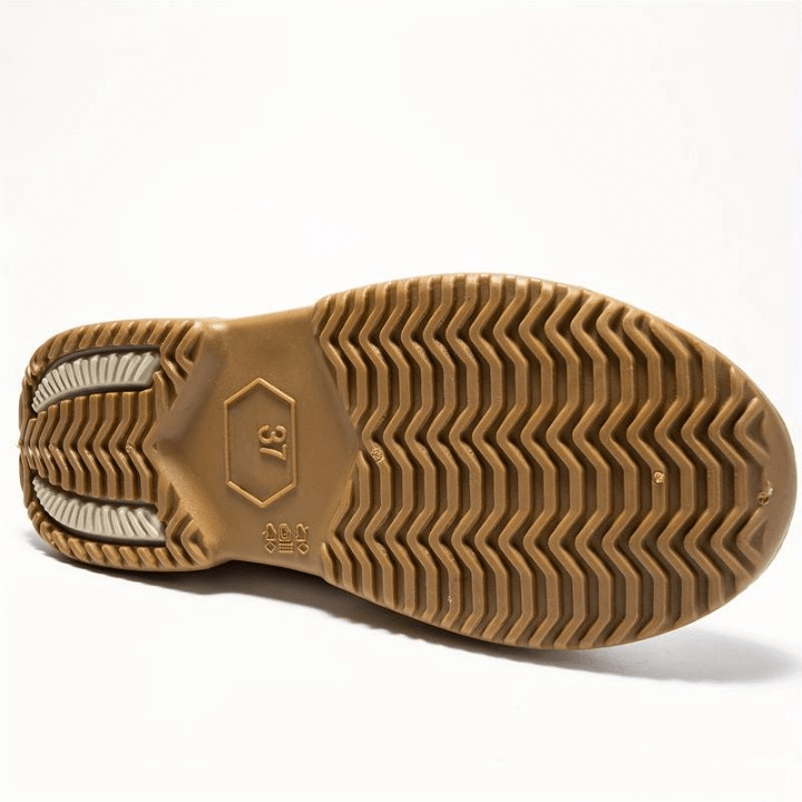 Elegante schwarze orthopädische Gummistiefel für Herren, wasserdicht, ergonomisch, ideal für Komfort und Outdoor-Aktivitäten.