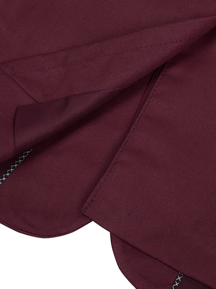 "Eleganter blauer Herrenanzug mit Business-Blazer und Hose, ideal für formelle Anlässe und moderne Gentlemen."