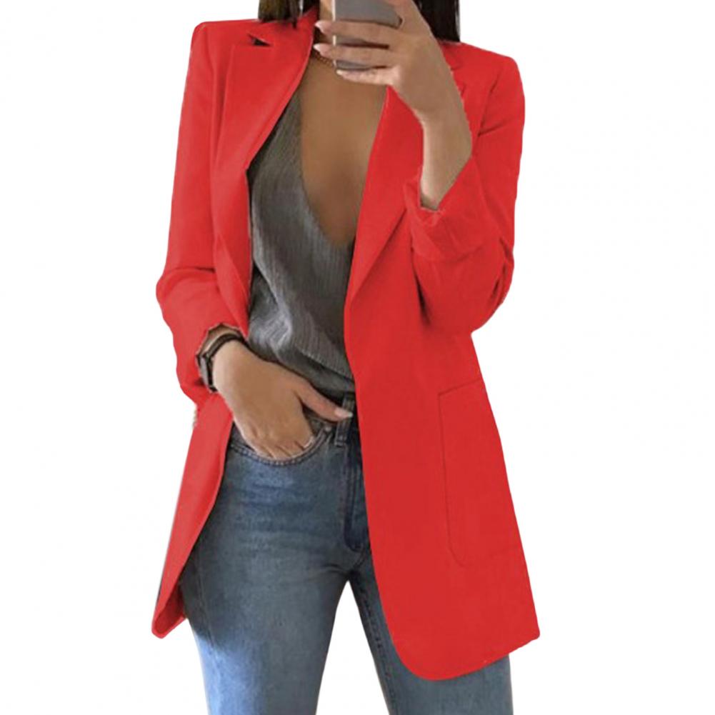 Eleganter Damen Blazer in Grau, figurbetonte Passform, ideal für Büro und Events, vielseitig kombinierbar, in mehreren Farben