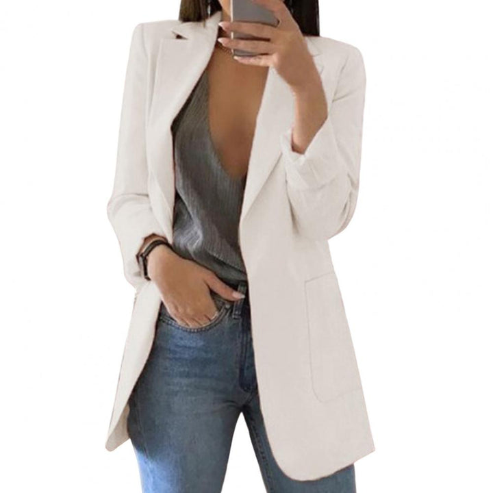 Eleganter Damen Blazer in Grau, figurbetonte Passform, ideal für Büro und Events, vielseitig kombinierbar, in mehreren Farben