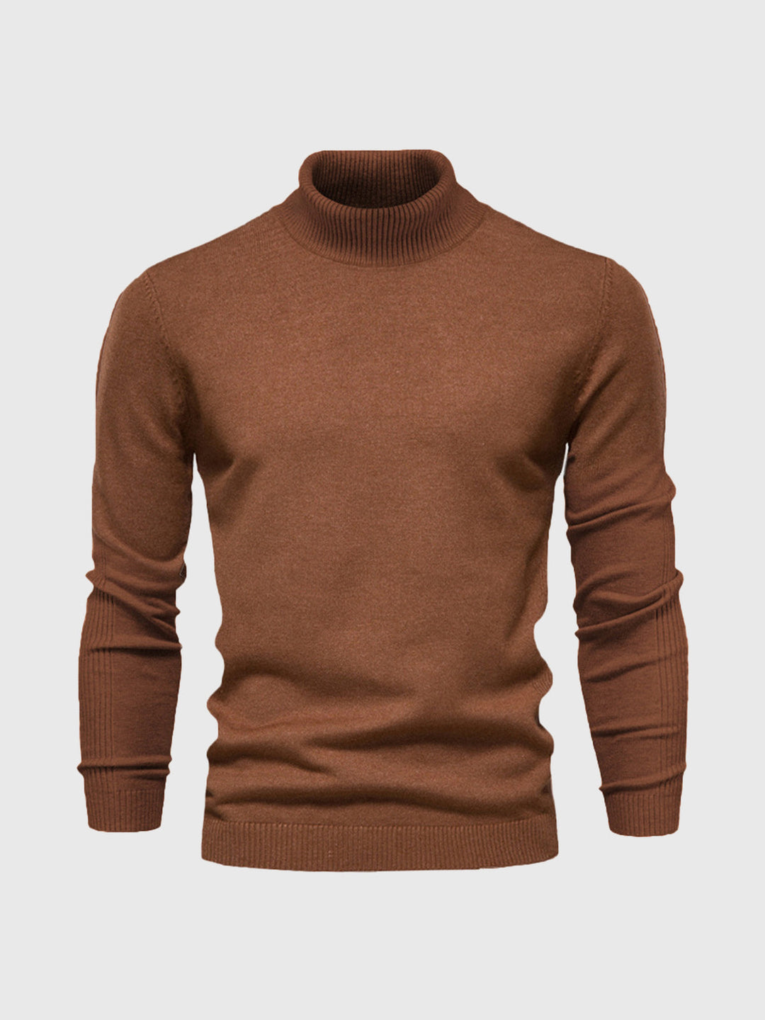 Eleganter Herren Rollkragenpullover aus weicher Baumwolle, zeitloses Design, maschinenwaschbar, vielseitig kombinierbar.