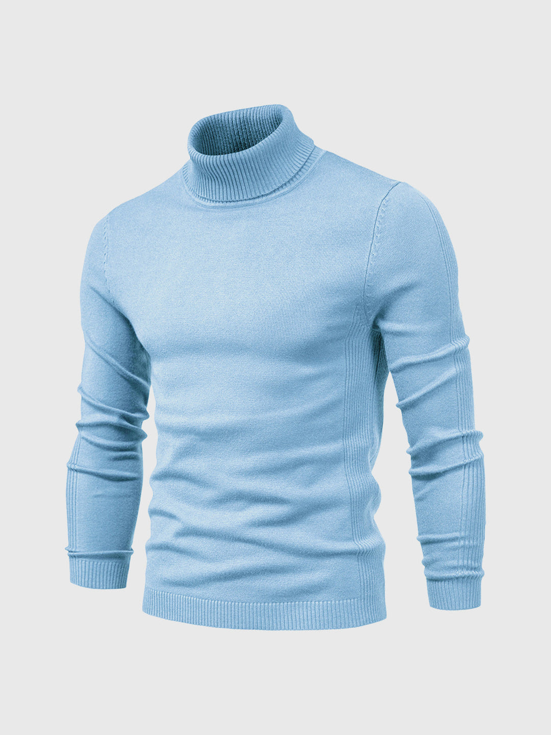 Eleganter Herren Rollkragenpullover aus weicher Baumwolle, zeitloses Design, maschinenwaschbar, vielseitig kombinierbar.