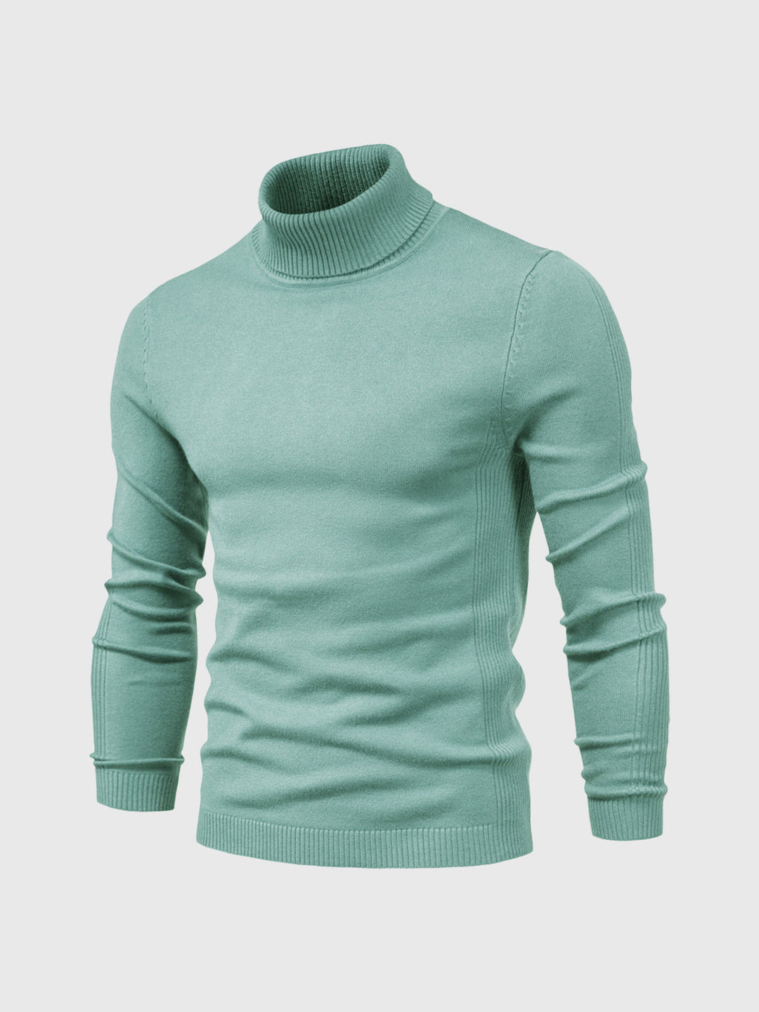 Eleganter Herren Rollkragenpullover aus weicher Baumwolle, zeitloses Design, maschinenwaschbar, vielseitig kombinierbar.