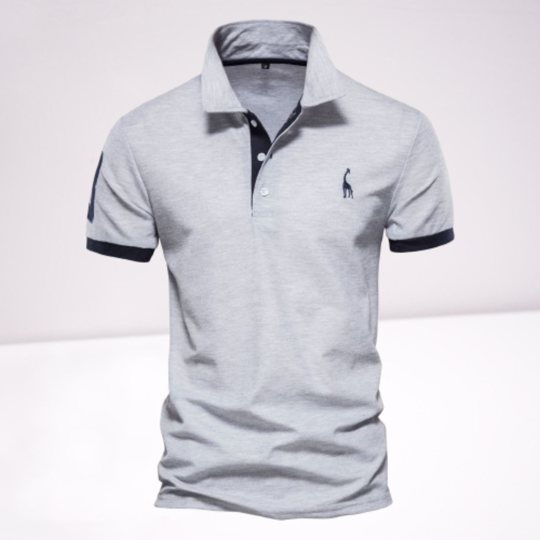 Elegantes Herren-Poloshirt, stilvolles Design, komfortable Passform, vielseitig für legere und formelle Anlässe geeignet.