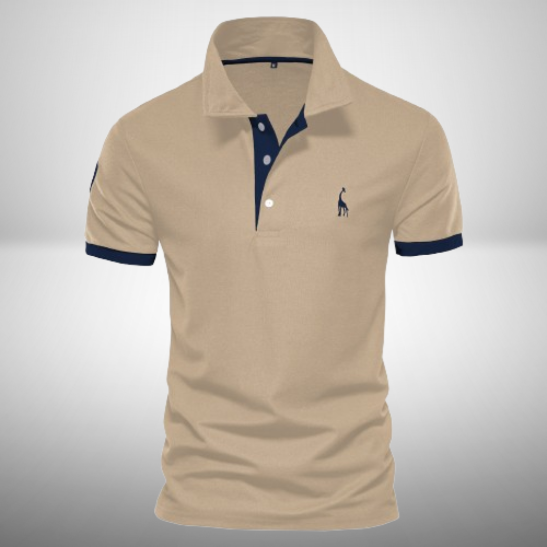 Elegantes Herren-Poloshirt, stilvolles Design, komfortable Passform, vielseitig für legere und formelle Anlässe geeignet.