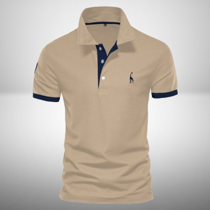 Elegantes Herren-Poloshirt, stilvolles Design, komfortable Passform, vielseitig für legere und formelle Anlässe geeignet.