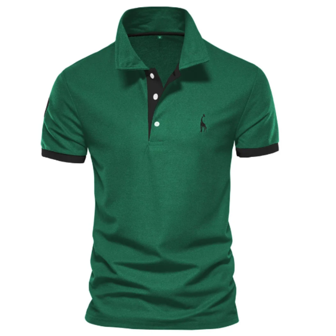 Elegantes Herren-Poloshirt, stilvolles Design, komfortable Passform, vielseitig für legere und formelle Anlässe geeignet.