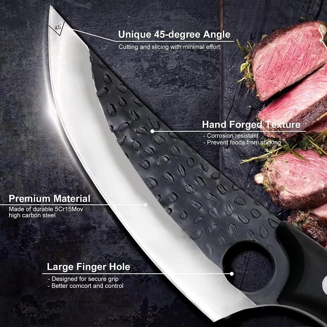 "Elegantes japanisches Küchenmesser mit scharfer Klinge und rutschfestem Holzgriff, ideal für Präzisionsschnitte."