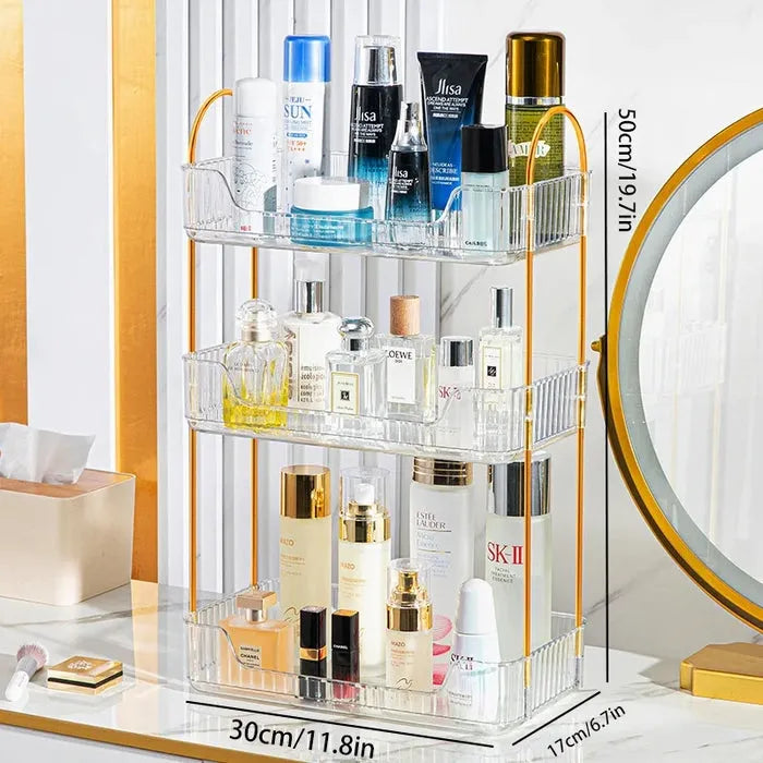 "Elegantes Metall-Eckregal mit minimalistischer Ästhetik, ideal zur stilvollen Aufbewahrung und Raumnutzung in kleinen Ecken.