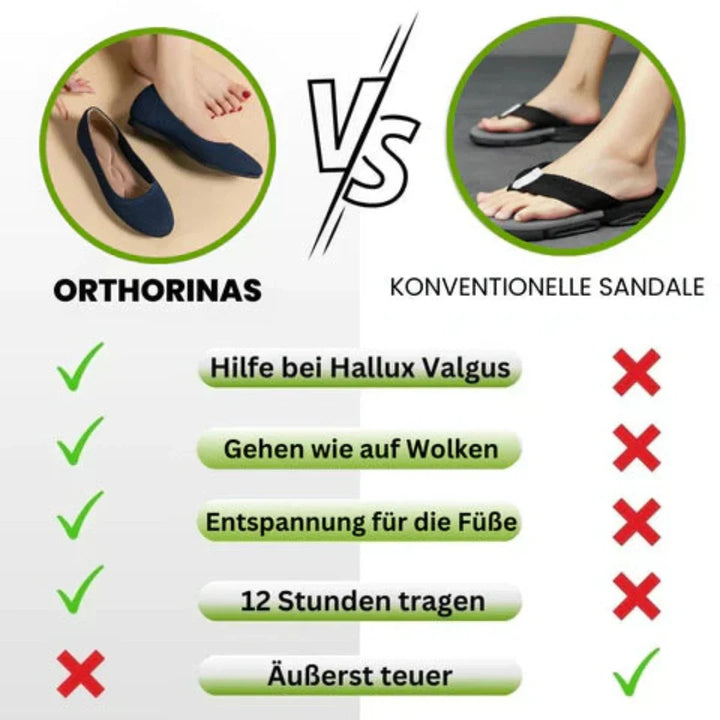 "Ergonomische Ballerinas: Stilvolles Design, schmerzlindernd, rutschfest, atmungsaktiv für optimalen Komfort."
