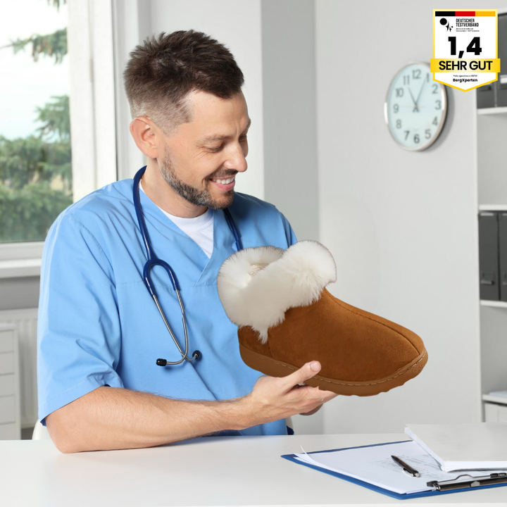 Ergonomische Damen-Komfortschuhe gegen Fußschmerzen, atmungsaktiv, rutschfest, perfekt für kalte Temperaturen und Arthritis.