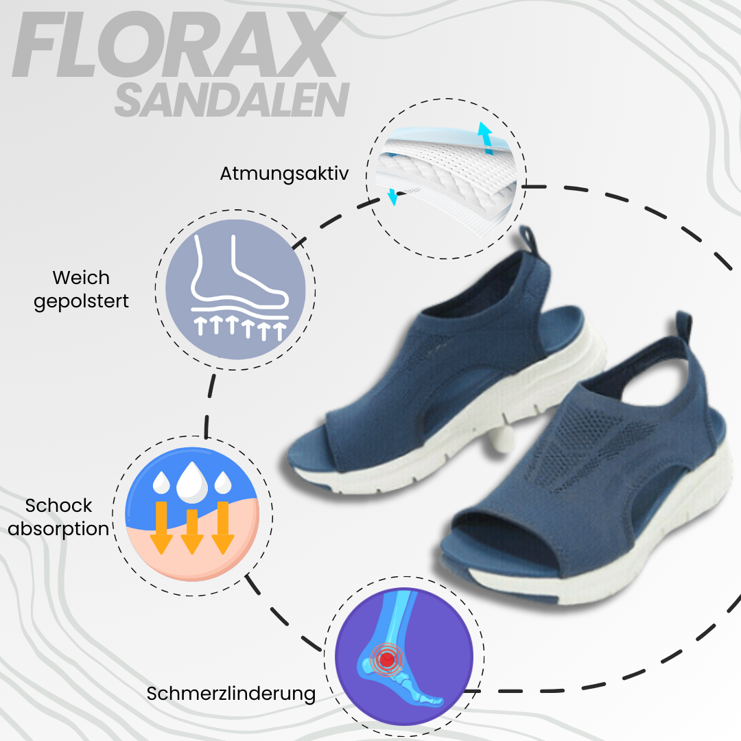 Ergonomische Komfort-Sandalen für Damen, braun, mit orthopädischem Design und rutschfester Sohle für Fußgesundheit.