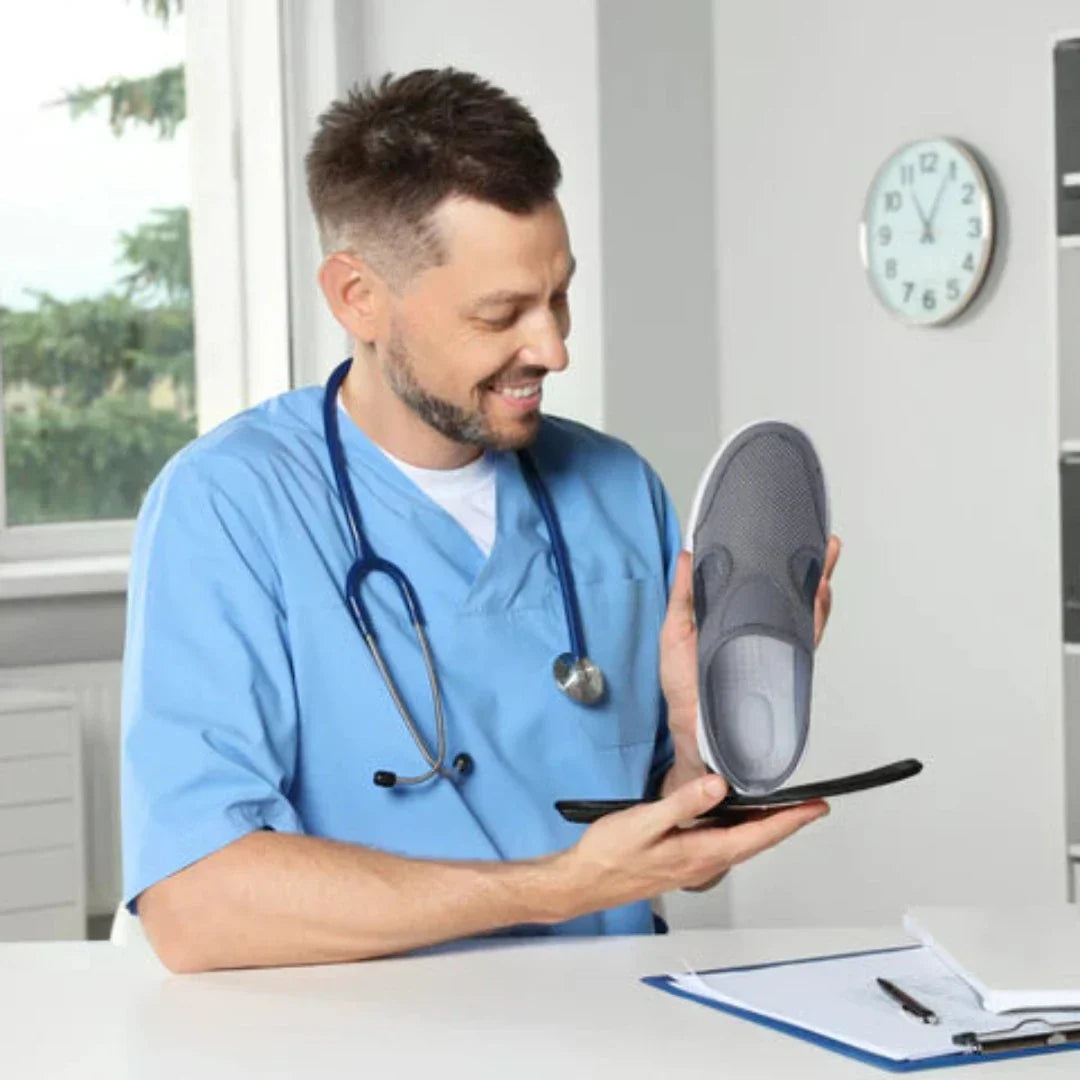 "Ergonomische Komfort-Schuhe für Herren, atmungsaktive Unterstützung, natürliche Optik, ultraleichte Sohle, schmerzfreies Lau