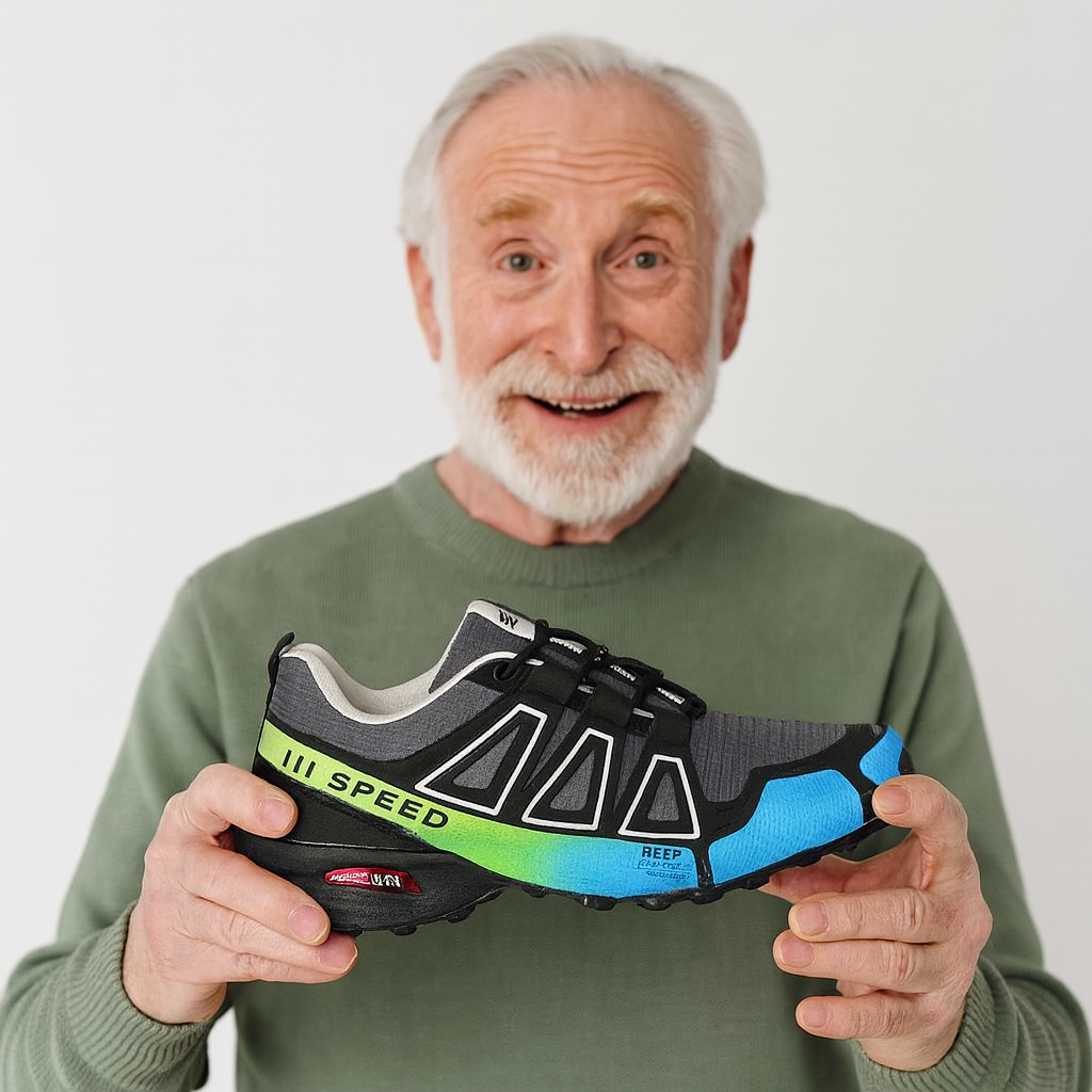 "Ergonomische, komfortable Damen-Trekkingschuhe, rutschfest, ultraleicht, in Blau erhältlich."