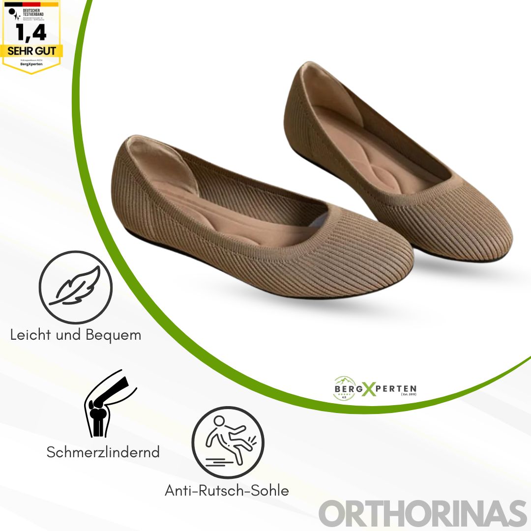 "Ergonomische rutschsichere Ballerinas mit eleganter Optik, EVA-Material und rutschfester Sohle für optimalen Komfort."