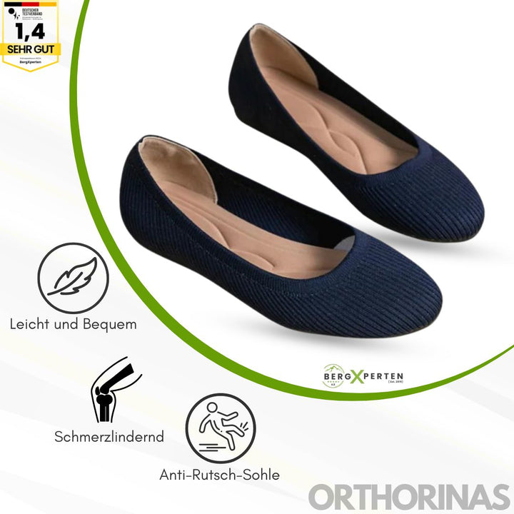"Ergonomische rutschsichere Ballerinas mit eleganter Optik, EVA-Material und rutschfester Sohle für optimalen Komfort."