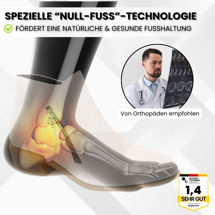 "Ergonomische Stiefeletten für Damen, atmungsaktiv, mit rutschfester Sohle und geräumiger Zehenbox für maximalen Komfort."