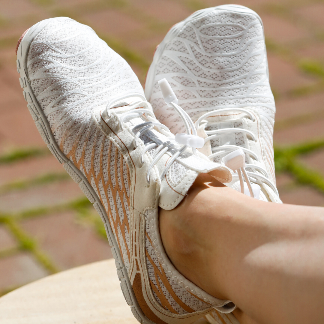 "Ergonomische, wasserdichte Barfußschuhe mit rutschfester Sohle, ideal für Komfort und gesundheitsschonendes Gehen."