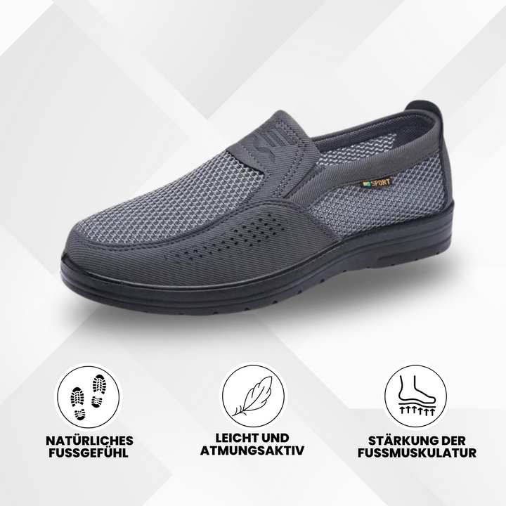 "Ergonomischer atmungsaktiver Unisex-Schuhe mit orthopädischer Sohle und breitem Zehenraum für hohen Tragekomfort"
