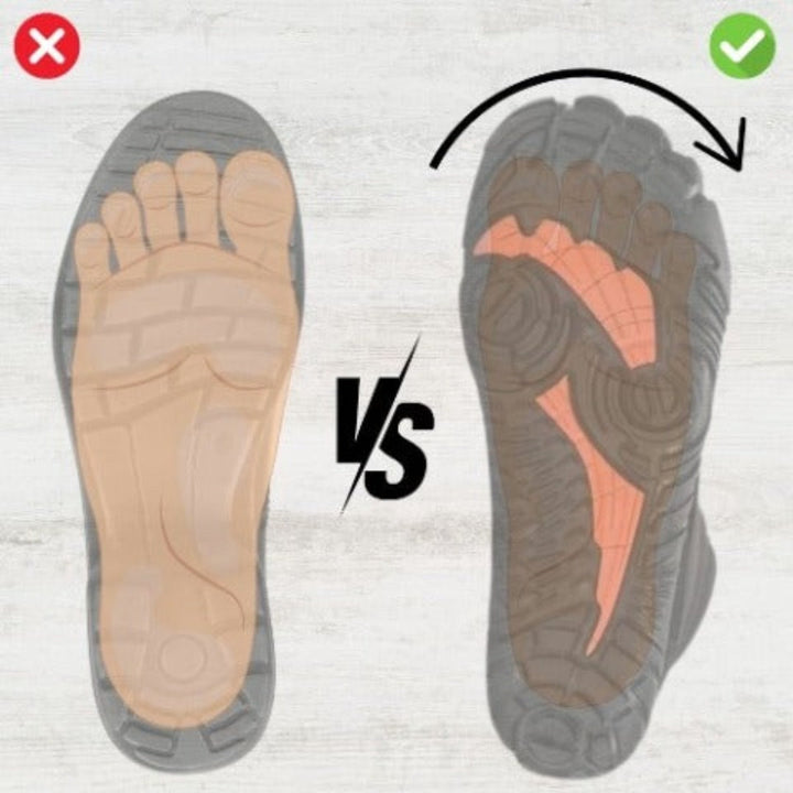 Ergonomischer Komfortschuh mit atmungsaktivem Material und rutschfester Sohle für optimalen Halt und Fußgesundheit.