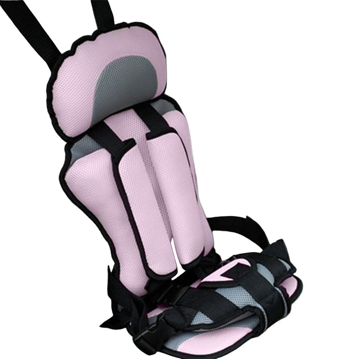 "Ergonomischer SafeRide Kindersitz mit verstärktem Seitenaufprallschutz, verstellbarem Kopf- und Nackenschutz im Auto"