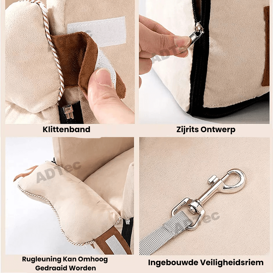 Reisebett Hund Autositz Komfortbox Klein Hunde