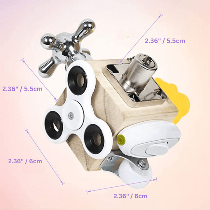 Aktivitätswürfel: Montessori-inspiriertes Lernspielzeug