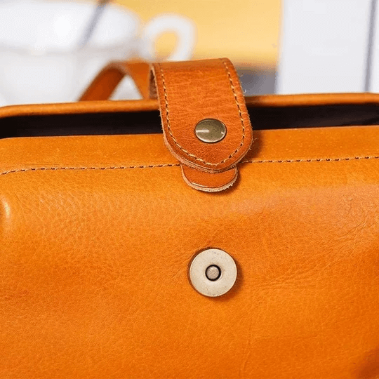 Retro Handtasche aus Echtleder