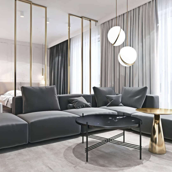 Mondförmige Pendelleuchte Modernes Design