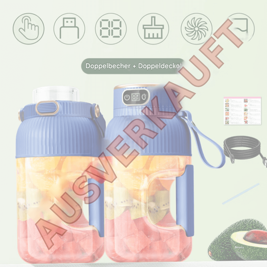 Tragbarer Multifunktionsmixer 1,2L - Smoothie Maker