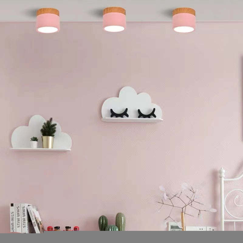 Moderne LED Deckenleuchte, Morandi Stil