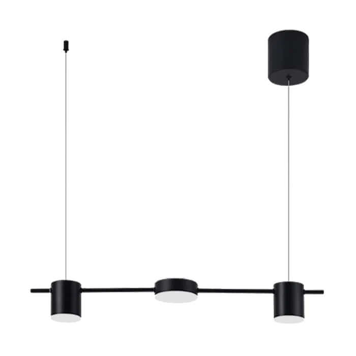 Moderne LED Pendelleuchte Aluminium Trommel Design