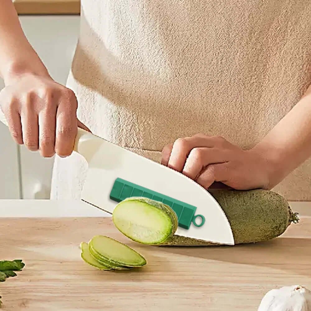 2er Set Antihaft-Schneidehilfe - Perfekte Küchenhilfe