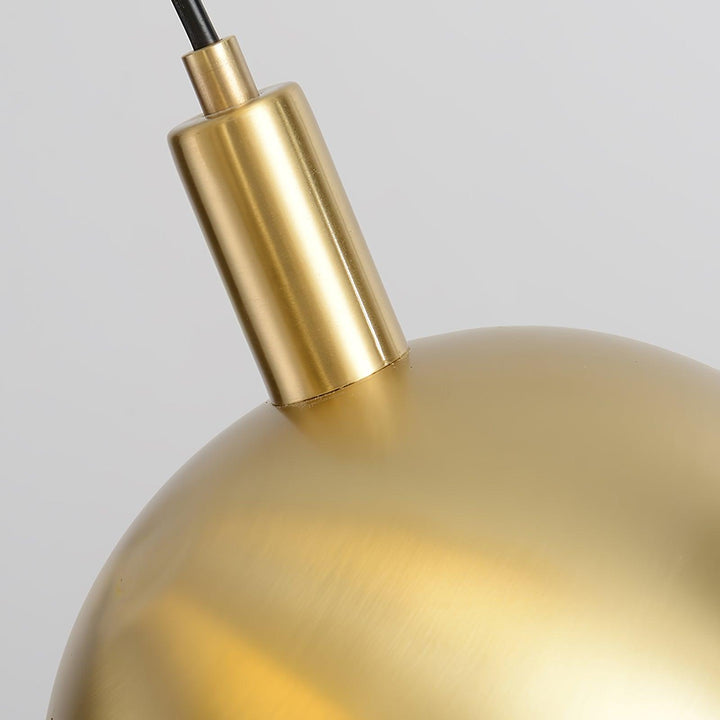 Elegante Pendelleuchte - Glas Metall Design