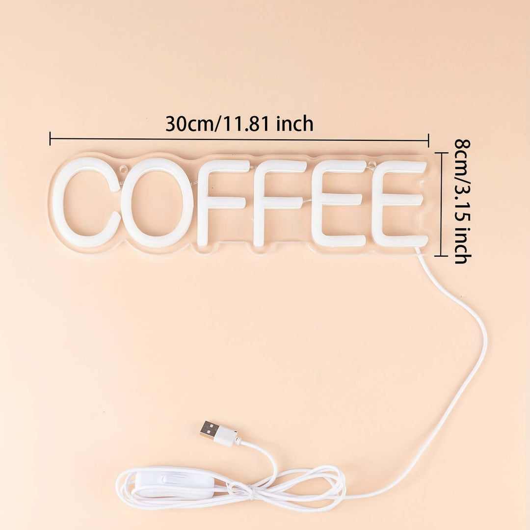 LED Nachtlampe Kaffee Design - Stimmungslicht