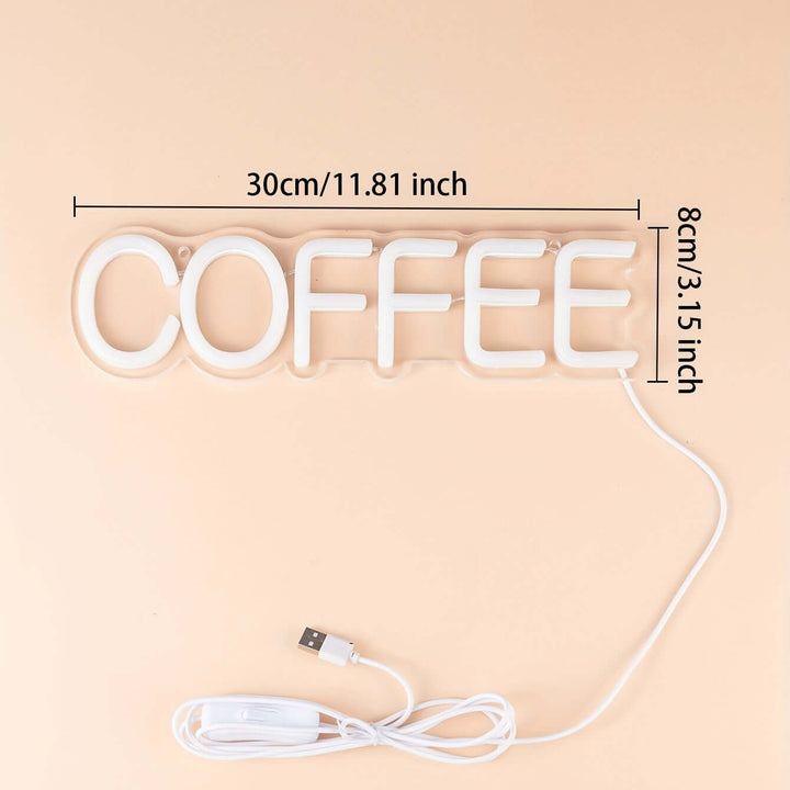 LED Nachtlampe Kaffee Design - Stimmungslicht