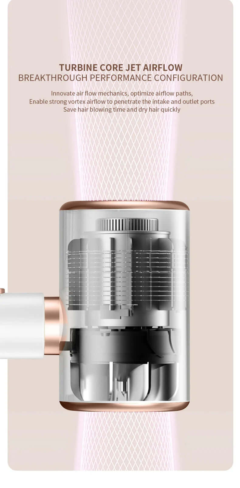 2400W Haartrockner mit Ionen-Technologie - Schnelltrocknend & schonend